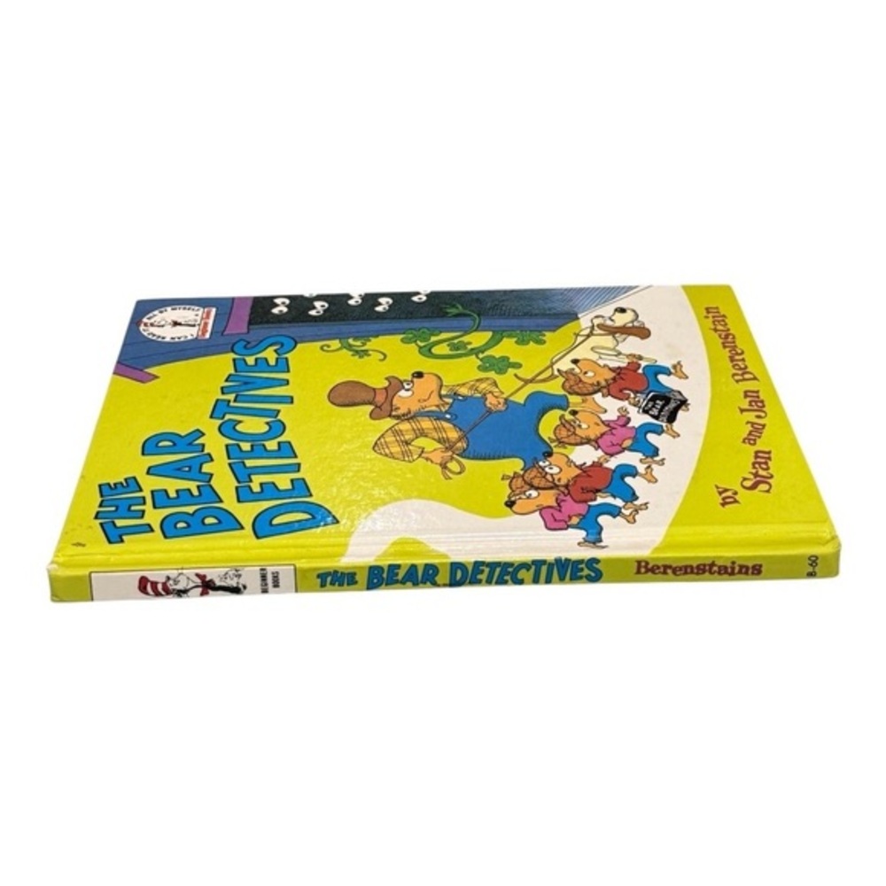 Vintage The Bear Detectives Stan & Jan Berenstain 1975 Hardcover Beginner Kids B - Picture 5 of 10